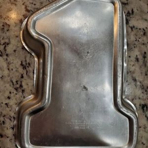 Wilton number 1 cake pan one